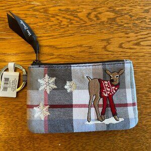 Vera Bradley Zip ID Case in Perfectly Plaid